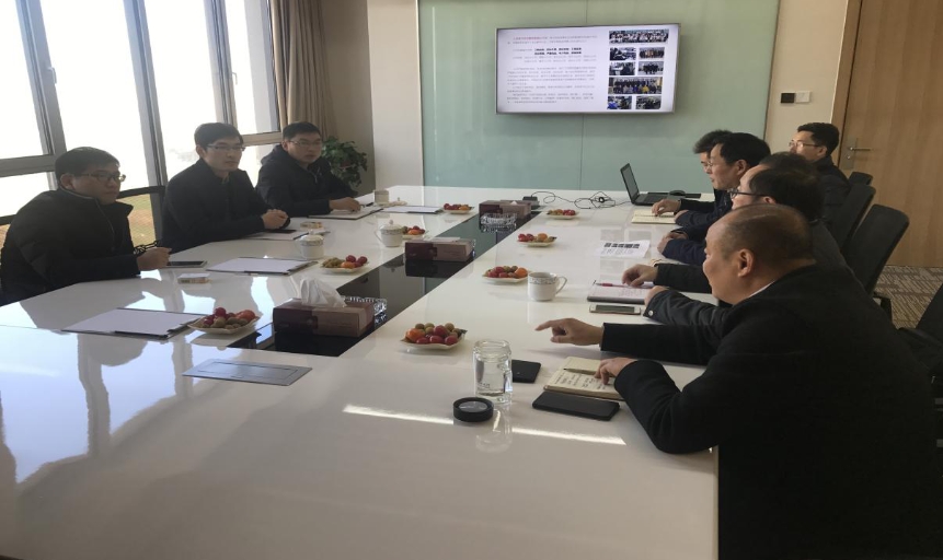 江蘇金壇建設發展有限公司領導到(dào)我公司參觀考察