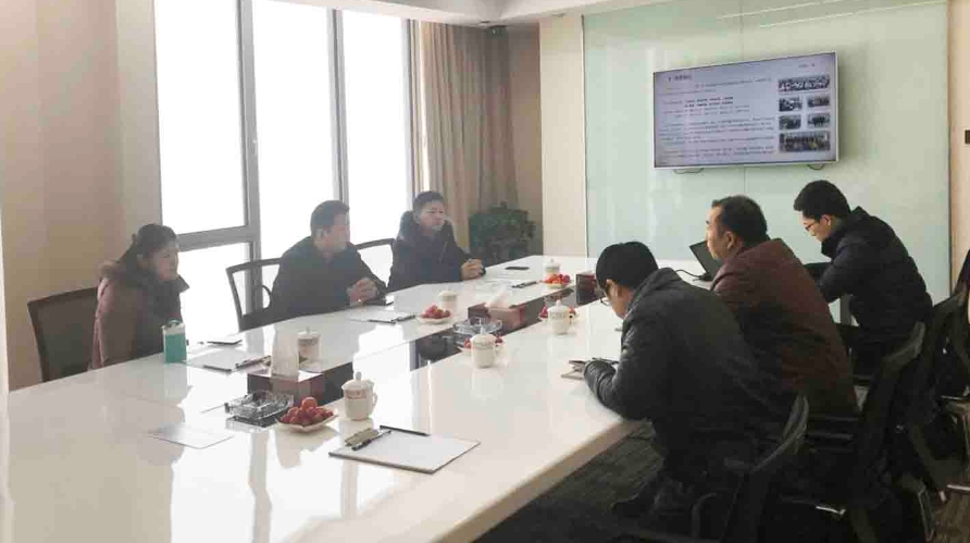 中梁地(dì / de)産成本部到(dào)我公司考察交流
